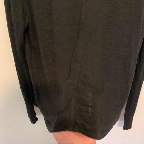 SUNDANCE 100% LINEN PORTUGAL MADE Long Sleeve Open Front Cardigan Size MEDIUM - Picture 6 of 8